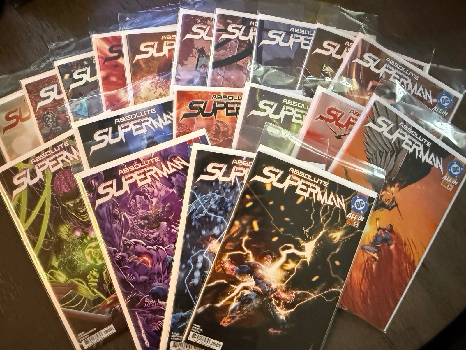 ABSOLUTE SUPERMAN #1-23 (DC) AARON/ MIXED PRINTINGS/ Nm