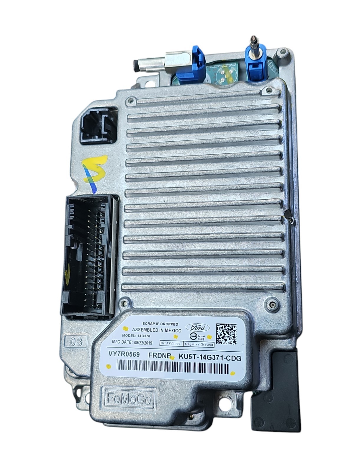 2019 FORD RANGER KU5T14G371CDG SYNC MODULE 