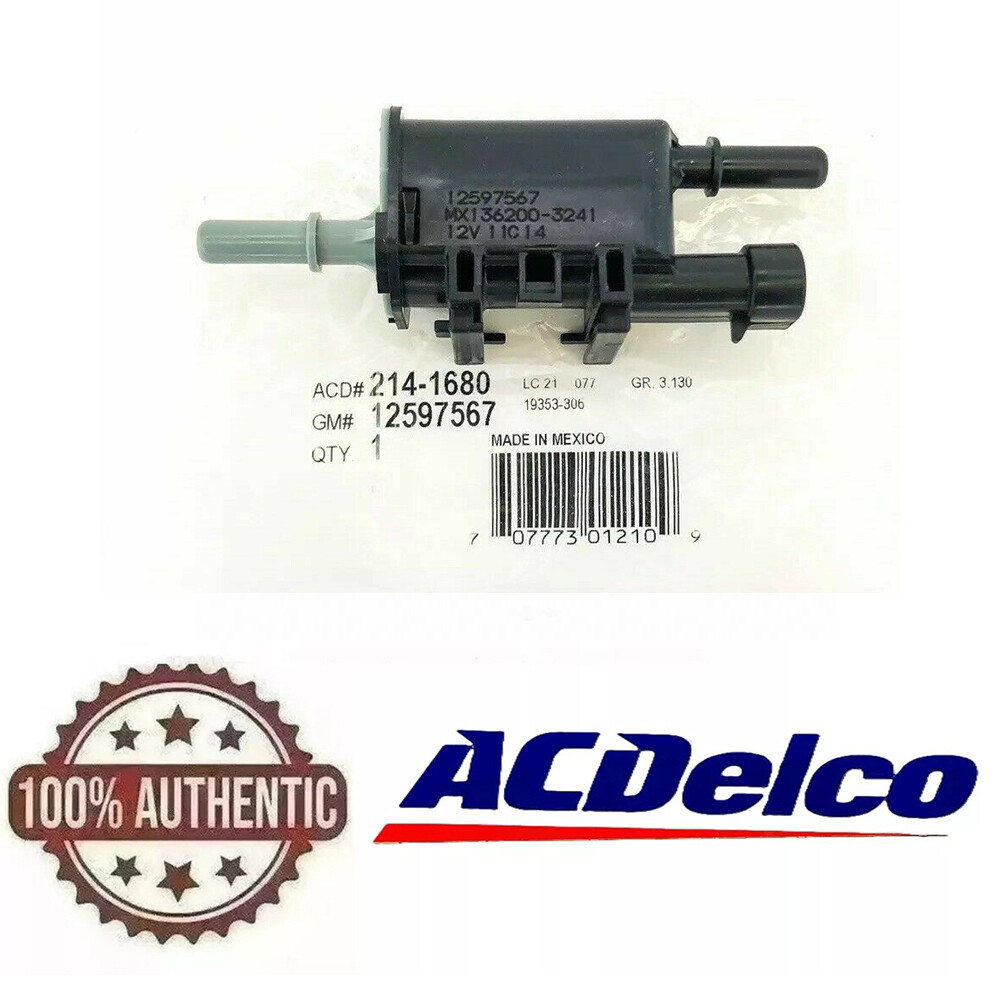 OEM Emission System Vapor Canister Purge Valve Solenoid For 04-14 GM  214-1680