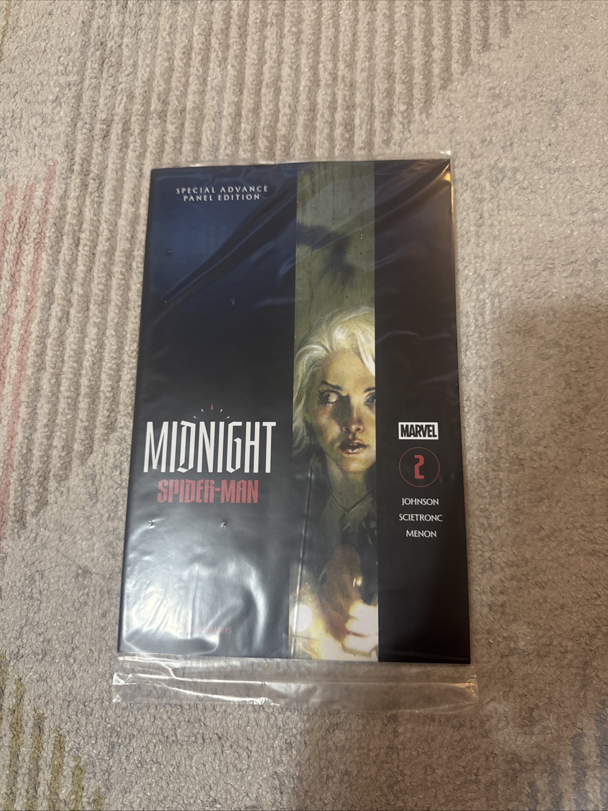 Marvel Midnight Spiderman 2 Early Release Variant NYCC 2026 Comic
