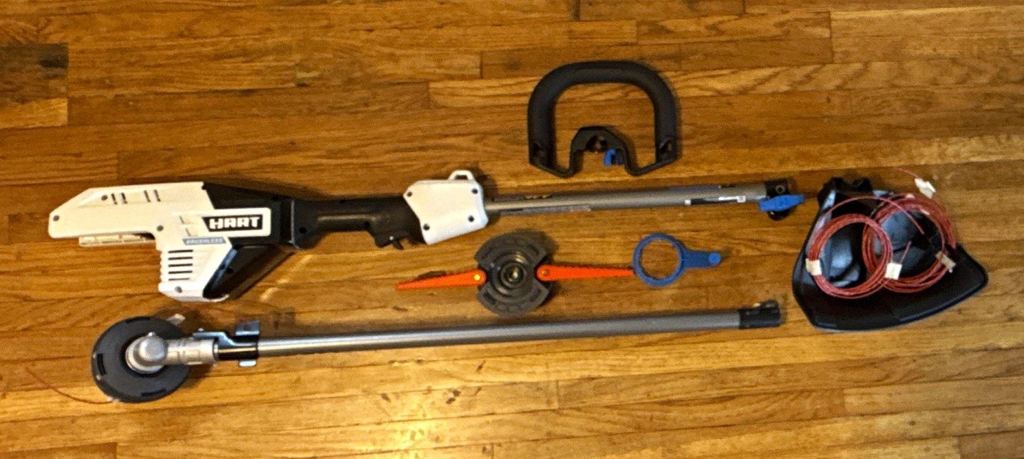 HART BRUSHLESS Cordless Battery String Trimmer 13\ HART BRUSHLESS Cordless Battery String Trimmer 13\