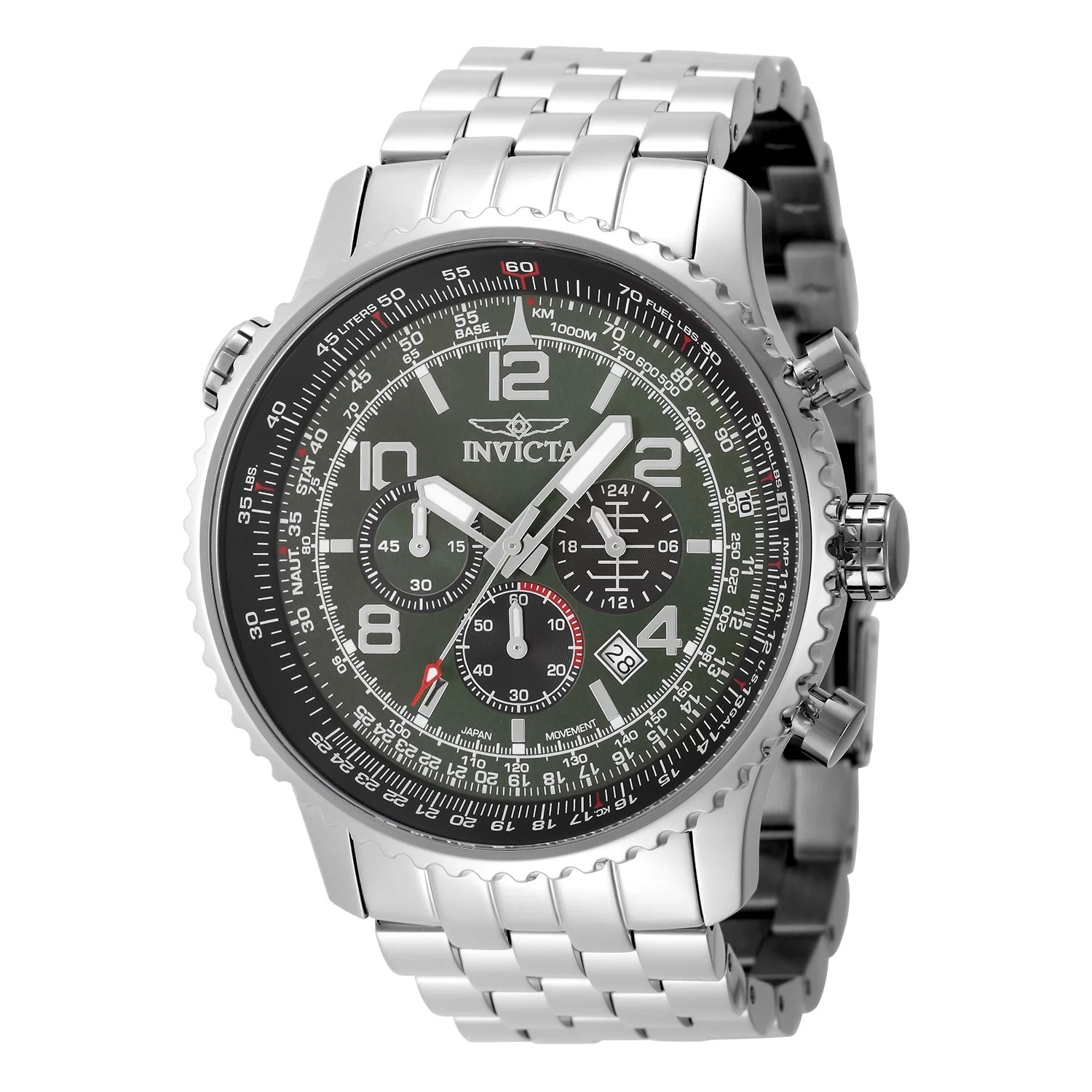 Authentic Invicta Aviator-49080 Watch Dial mm Men Authentic Invicta Aviator-49080 Watch Dial mm Men