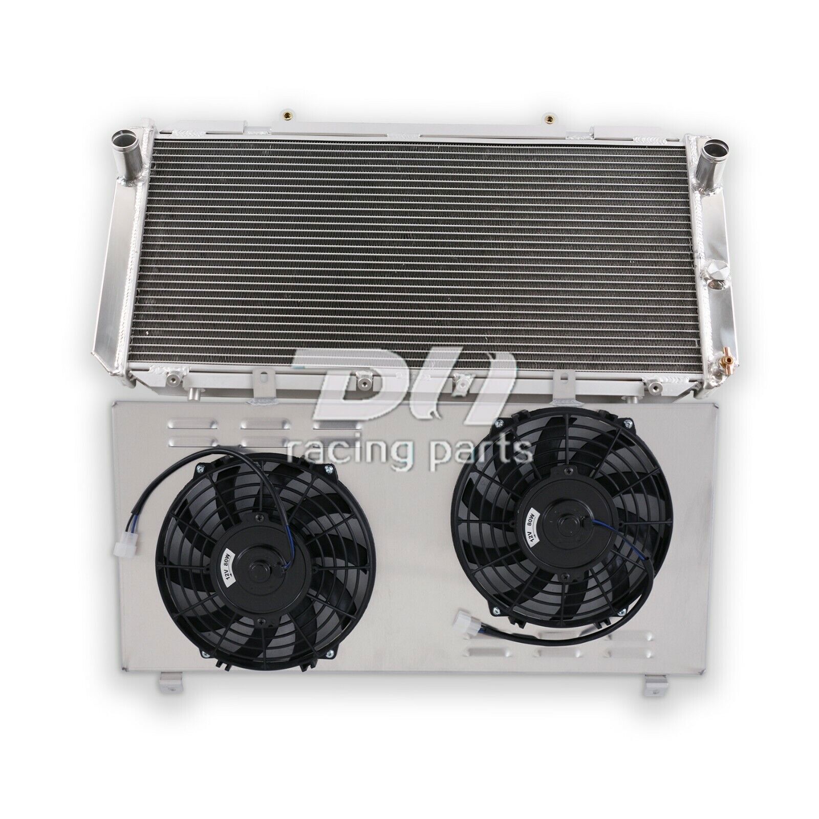 All Aluminum 2Row Radiator+Shroud+Fan For 1991-1995 Toyota MR2 SW20-SW22 W20 MT