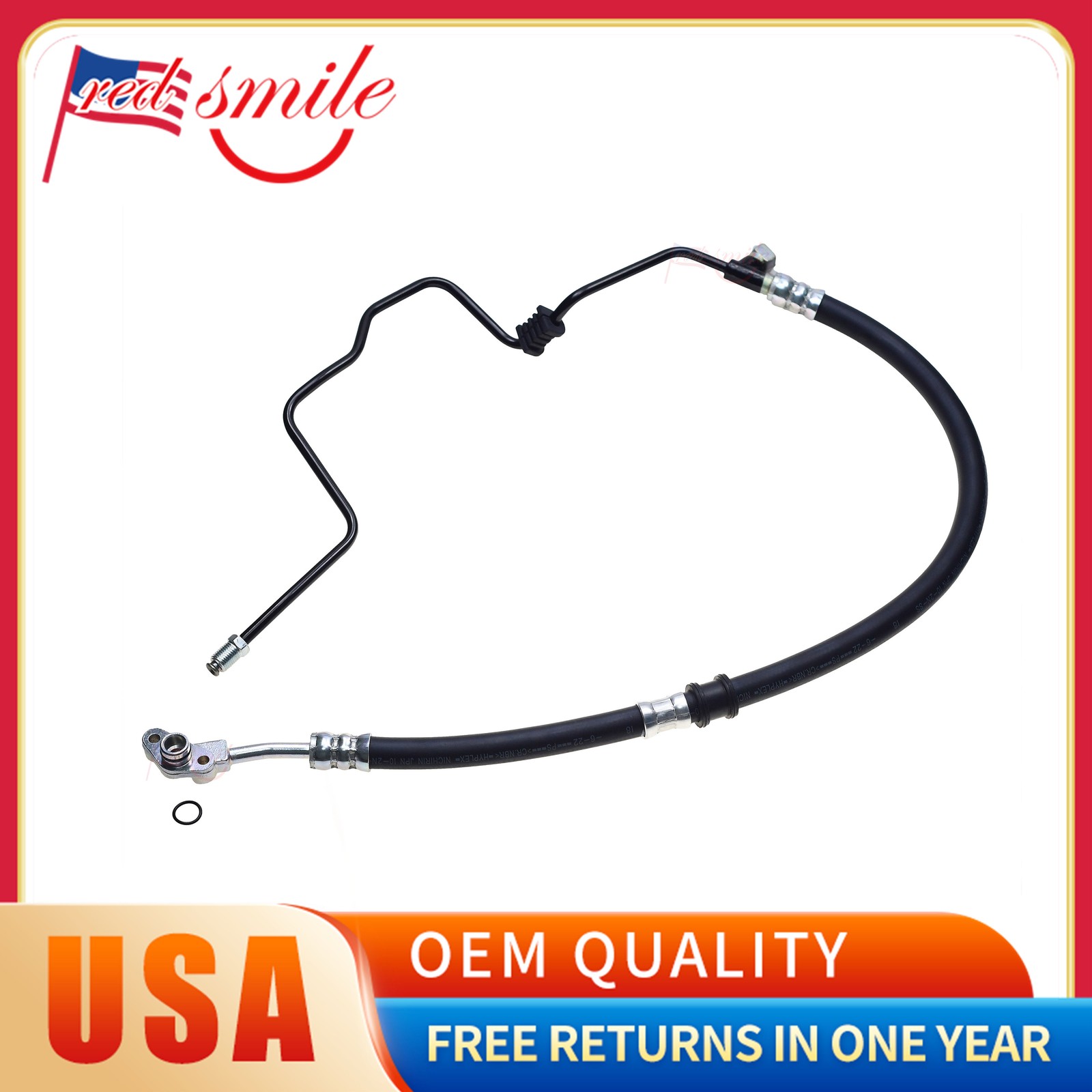 High Pressure Power Steering Oil Hose Line For Honda Pilot 3.5L V6 2005-2008 USA