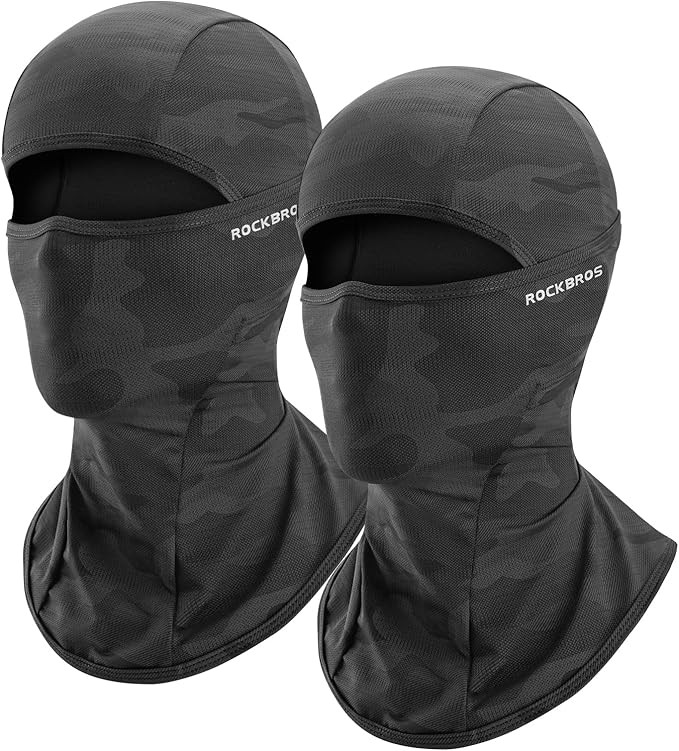 ROCKBROS 2pcs Summer Cooling Balaclava Full Face Mask SunProtection Cycling Mask ROCKBROS 2pcs Summer Cooling Balaclava Full Face Mask SunProtection Cycling Mask