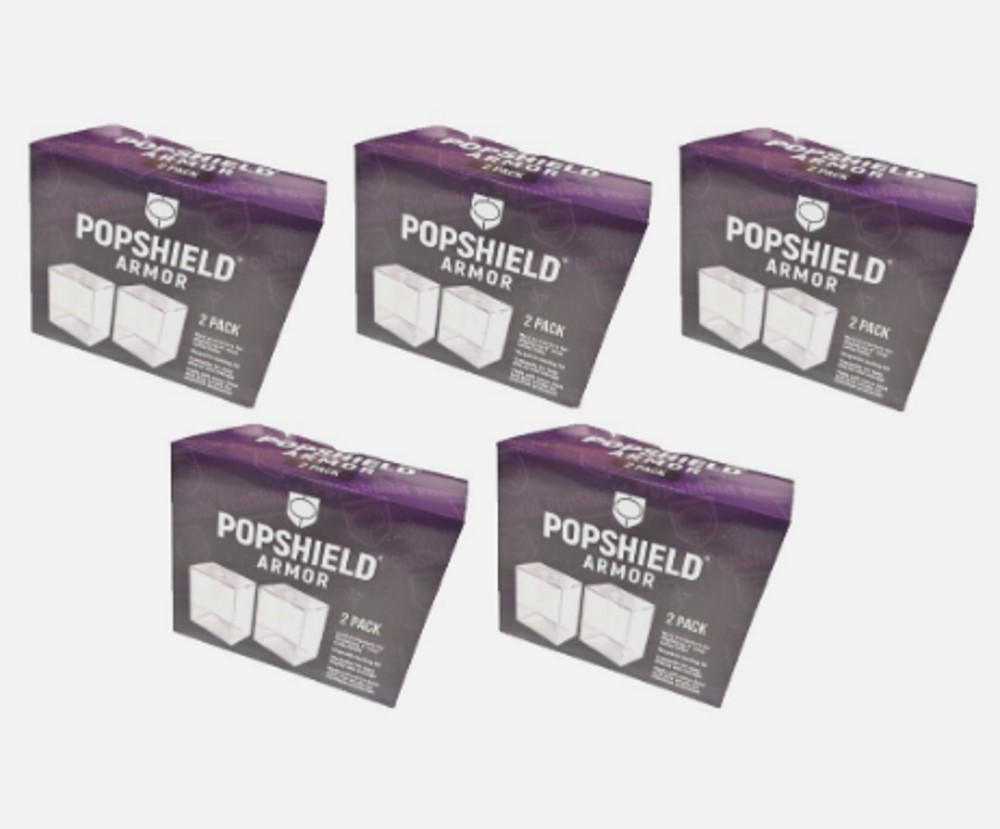 lot of 5 - Two Pack Pop Shield Armor Hard Stack for 4\