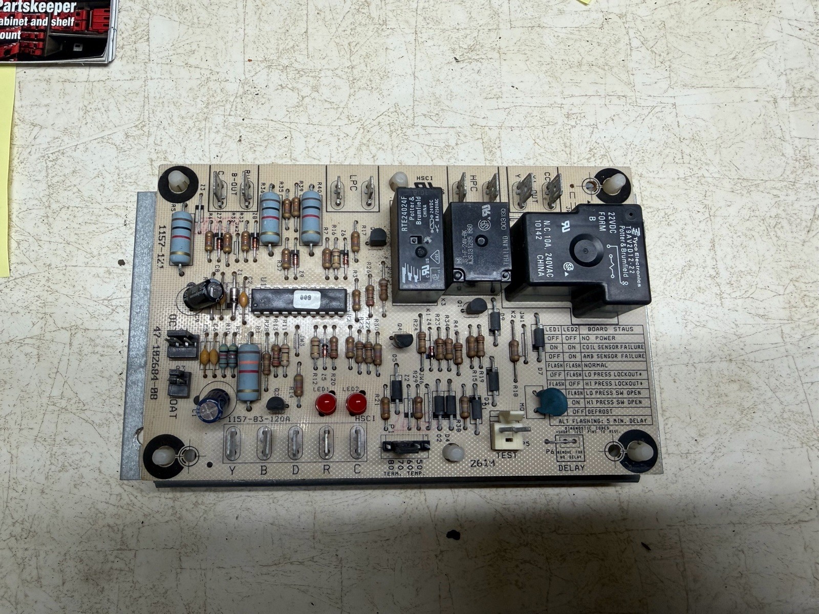 Rheem Defrust Central Board Rheem Defrust Central Board