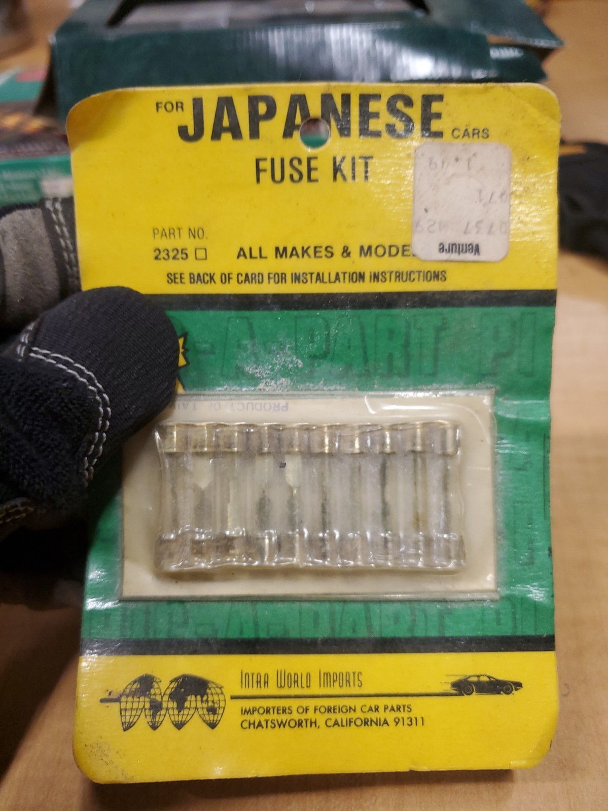 FACTORY SEALED BRAN NEW Intaa World Imports For Japanese Cars Fuse Kit Part#2325 FACTORY SEALED BRAN NEW Intaa World Imports For Japanese Cars Fuse Kit Part#2325