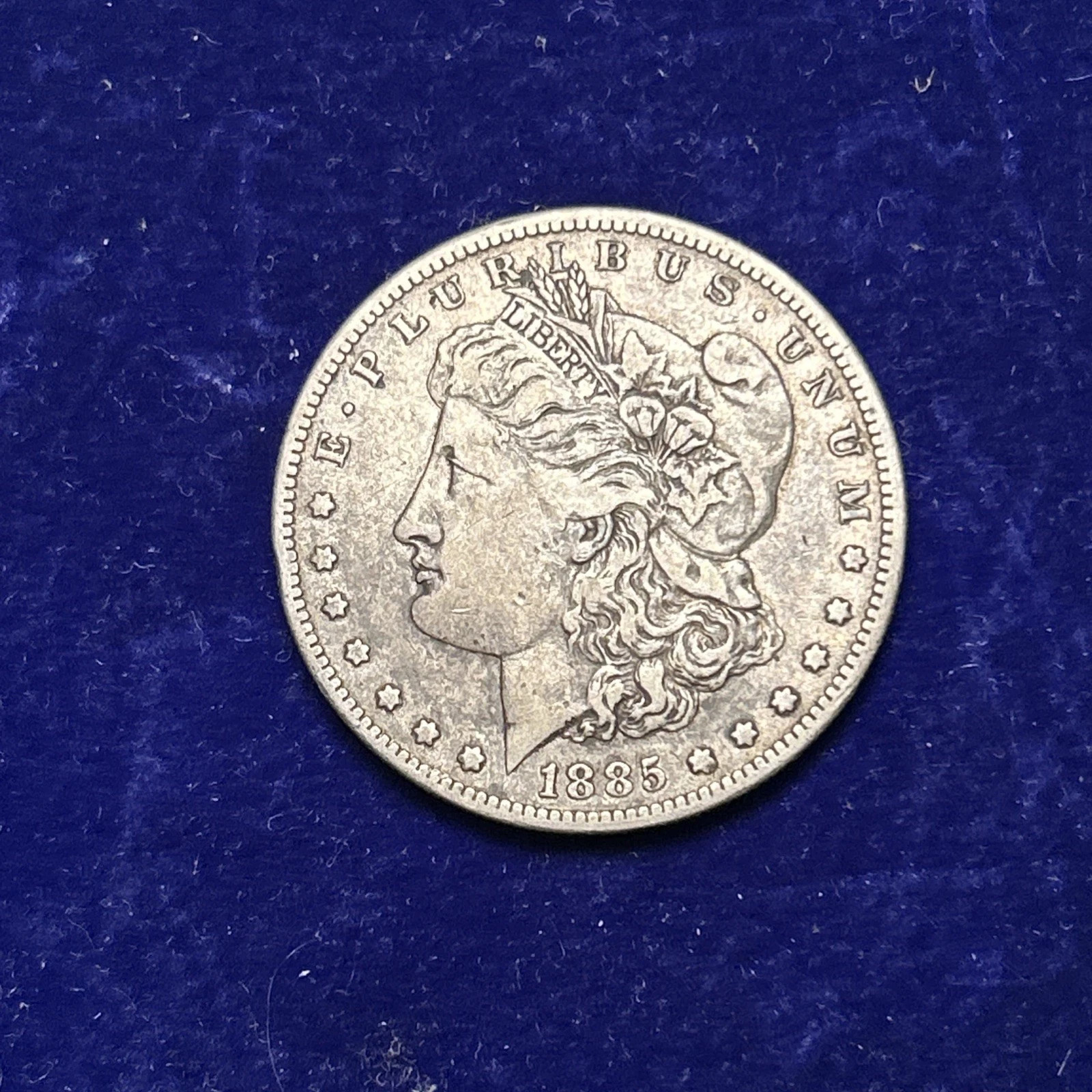 1885-S Morgan Silver Dollar $1 90% Silver SF Mint Coin