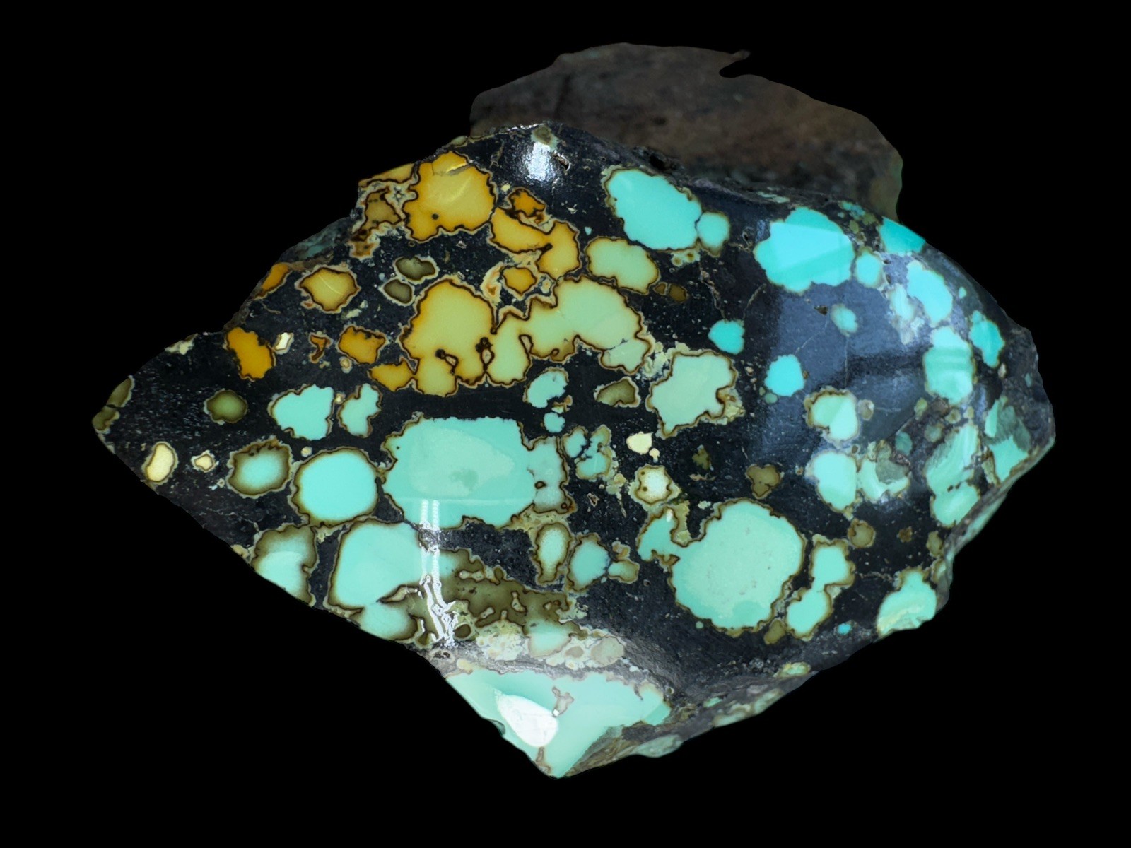 Hubei turquoise stabilized very unique colors with great contrast and pattern Hubei turquoise stabilized very unique colors with great contrast and pattern