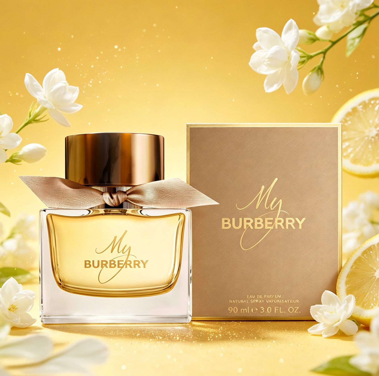 My Burberry by Burberry Eau De Parfum Spray 3oz/90ml for Women New In Sealed Box