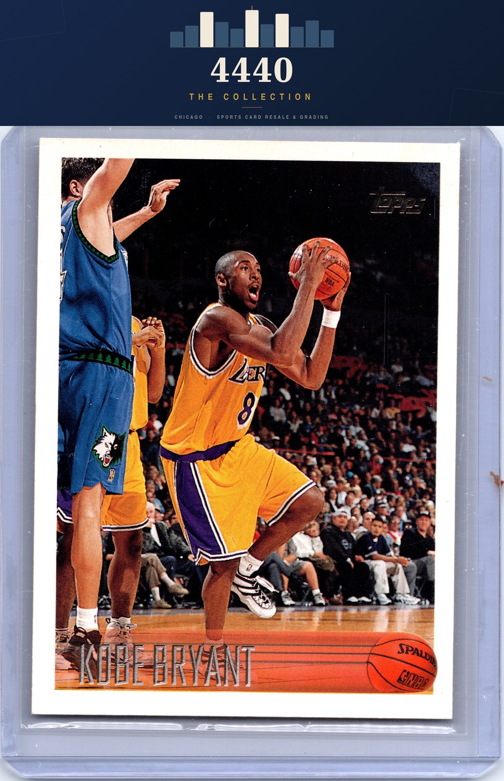 1996-97 Topps #138 Kobe Bryant READ DESCRIPTION 1996-97 Topps #138 Kobe Bryant READ DESCRIPTION