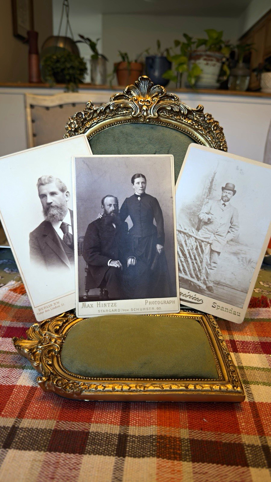 Lot of 3 Antique Victorian Cabinet Cards & CDV Portrait Photos - 19th Century