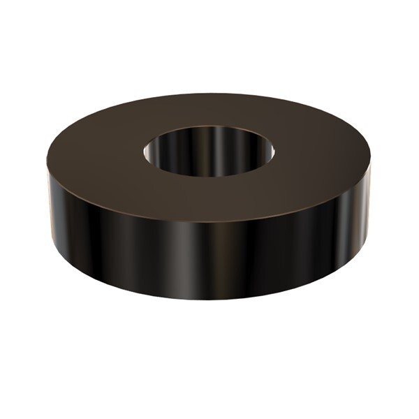 Black Anodize Aluminum Spacer Bushing 1\