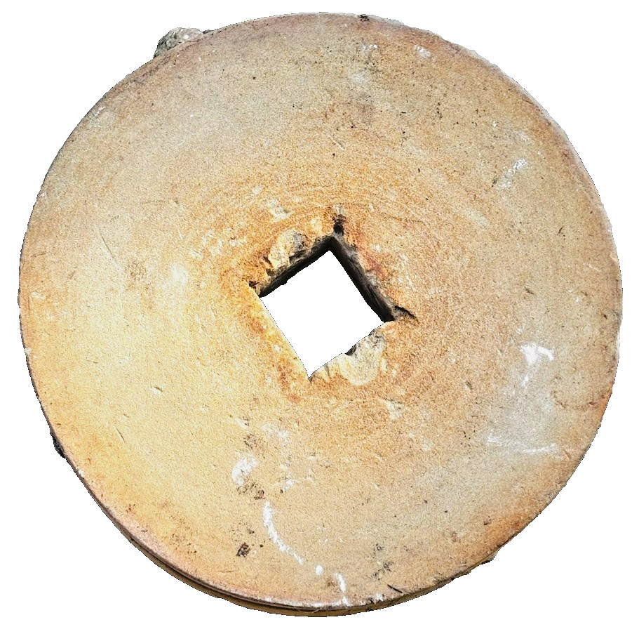 Antique Grinding Stone Primitive Stoneware Antiques Rustic Old Tool Yard Decor Antique Grinding Stone Primitive Stoneware Antiques Rustic Old Tool Yard Decor