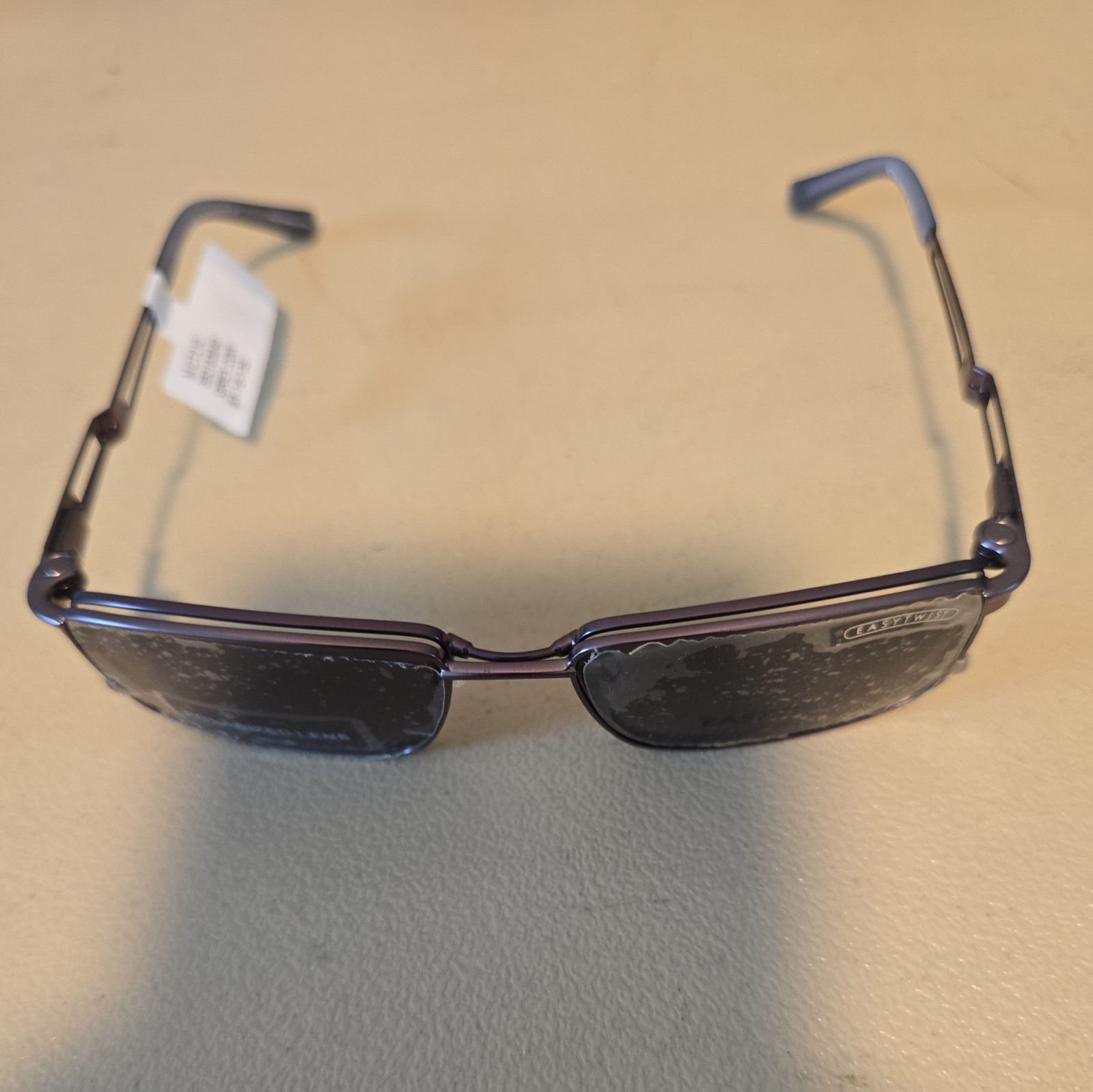 EASYTWIST M CT210 20 51/16/135 GRAY EYEGLASSES FRAME W/ POLARIZED SUNCLIP :M62