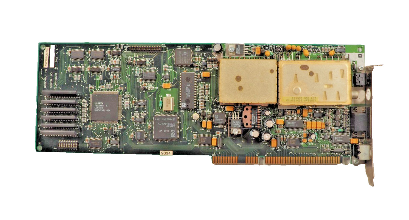 Vintage C&T 060073 MG9920-20760 ISA NTSC PBTV TV TUNER Card