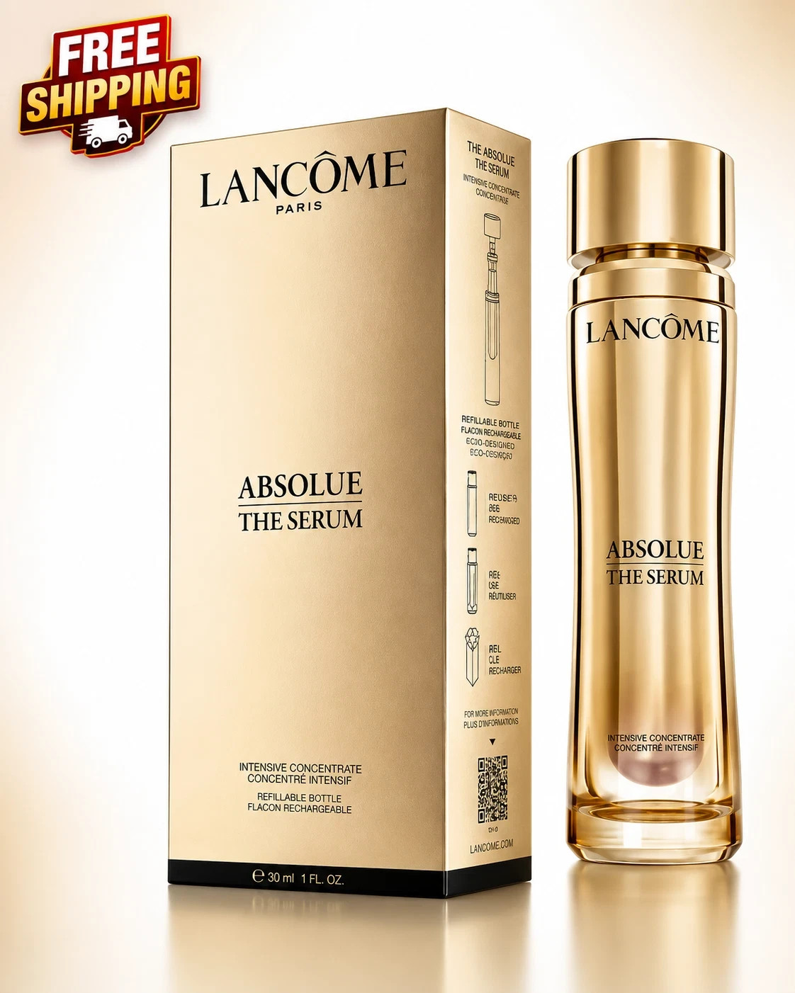 Lancome Paris Absolue The Serum Intensive Concentrate 1.0 oz/30 ml New Price