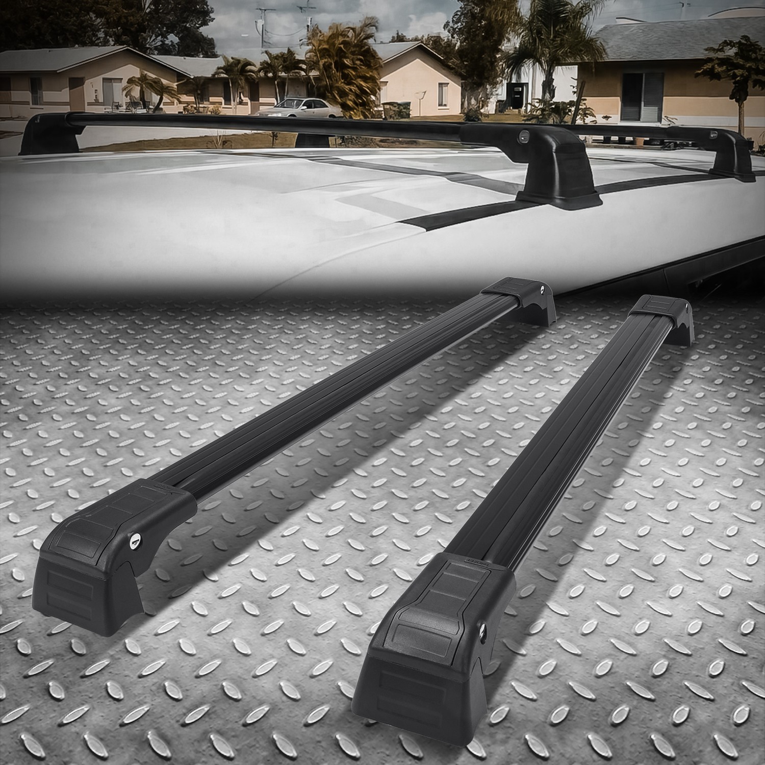 For 14-19 Soul Pair Aluminum Roof Rack Rail Cross Bar Luggage Cargo Carrier For 14-19 Soul Pair Aluminum Roof Rack Rail Cross Bar Luggage Cargo Carrier