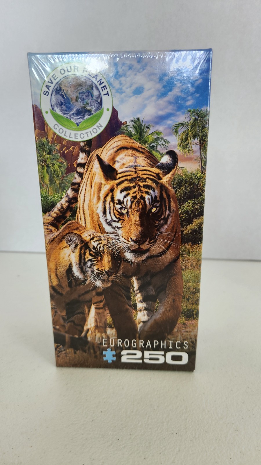 Eurographics Tigers 250-Piece Puzzle Pieces Jigsaw Eurographics Puzzle New Eurographics Tigers 250-Piece Puzzle Pieces Jigsaw Eurographics Puzzle New