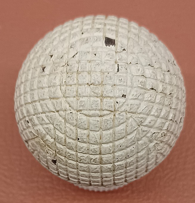 Rare Antique 1890's Scottish Line Cut Gutty Gutta Percha Golf Ball Unplayed Rare Antique 1890's Scottish Line Cut Gutty Gutta Percha Golf Ball Unplayed