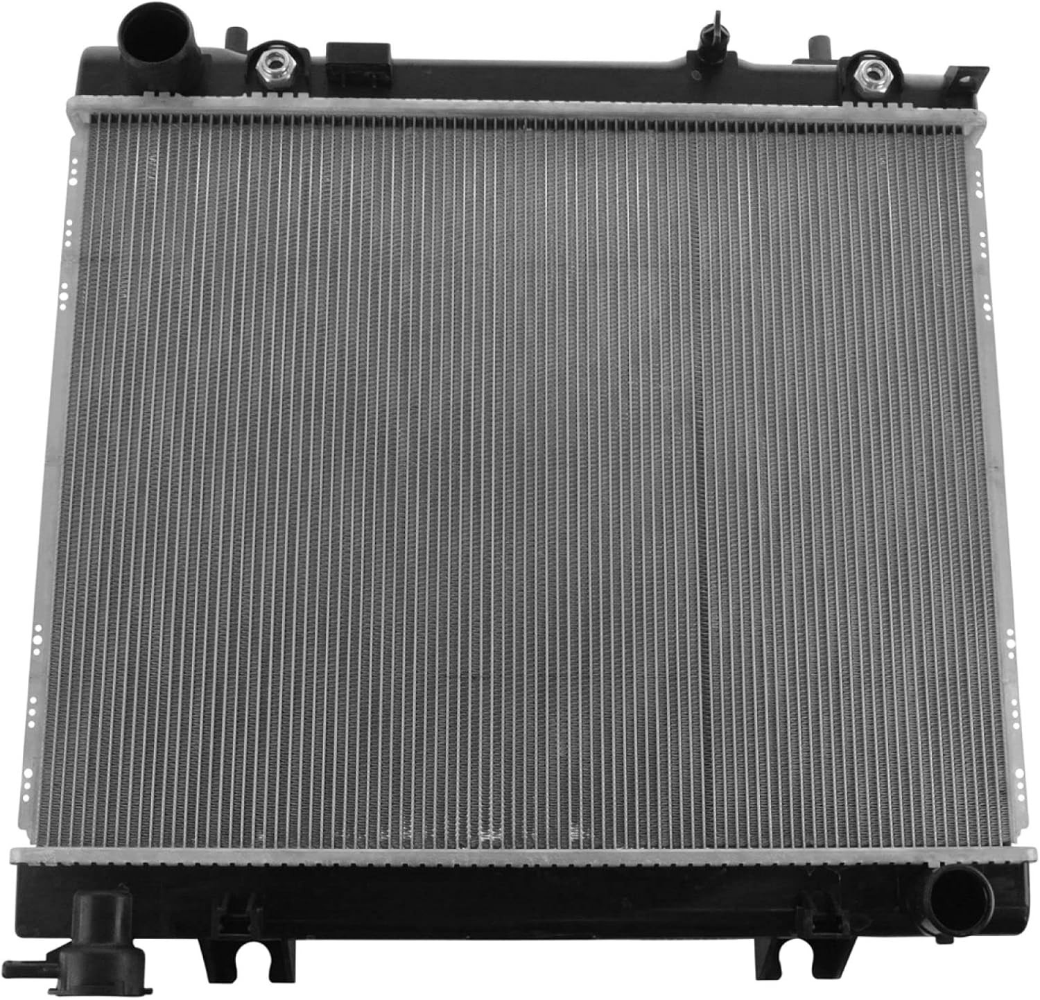 TRQ Radiator Assembly Aluminum Core 1 Row V6 V8 Dakota Mitsubishi CU2883 MI30102 TRQ Radiator Assembly Aluminum Core 1 Row V6 V8 Dakota Mitsubishi CU2883 MI30102