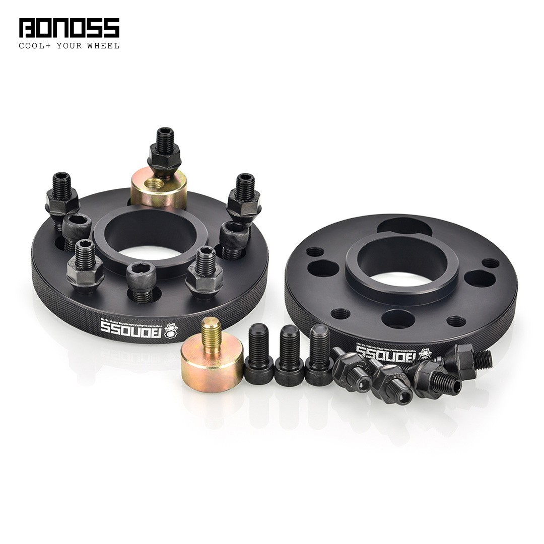 2x18mm 7075-T6 Wheel Adapter for BMW E30 4x100 CB57.1mm to BMW 5x120 CB72.5mm