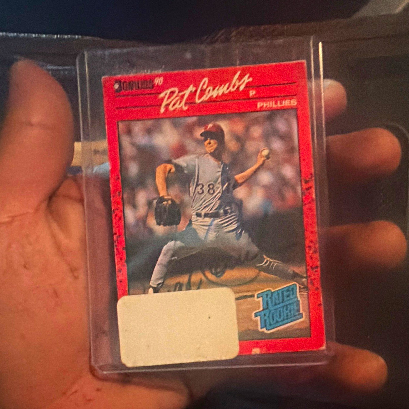 Donruss Rated Rookie Pat Combs #70 Philadelphia Phillies MLB Vintage Card