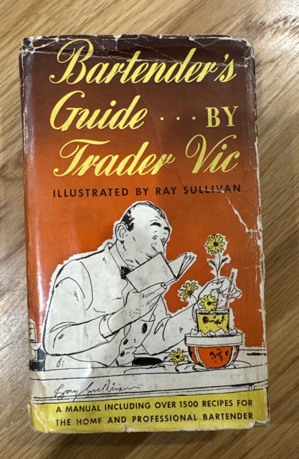 Vintage 1948 Trader Vic Bartender\'s Guide Hardcover Cocktail Book Ray Sullivan Vintage 1948 Trader Vic Bartender\'s Guide Hardcover Cocktail Book Ray Sullivan