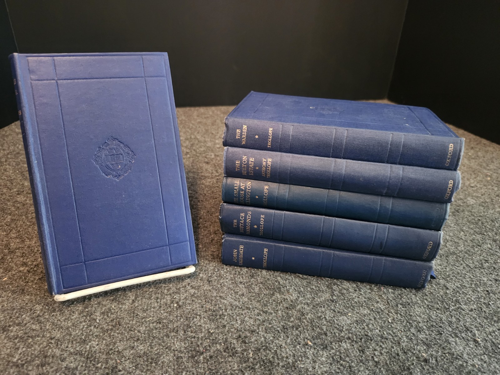 Lot of 6 Vintage Anthony Trollope Novels 1950\'s Oxford World Classics Hardcover Lot of 6 Vintage Anthony Trollope Novels 1950\'s Oxford World Classics Hardcover