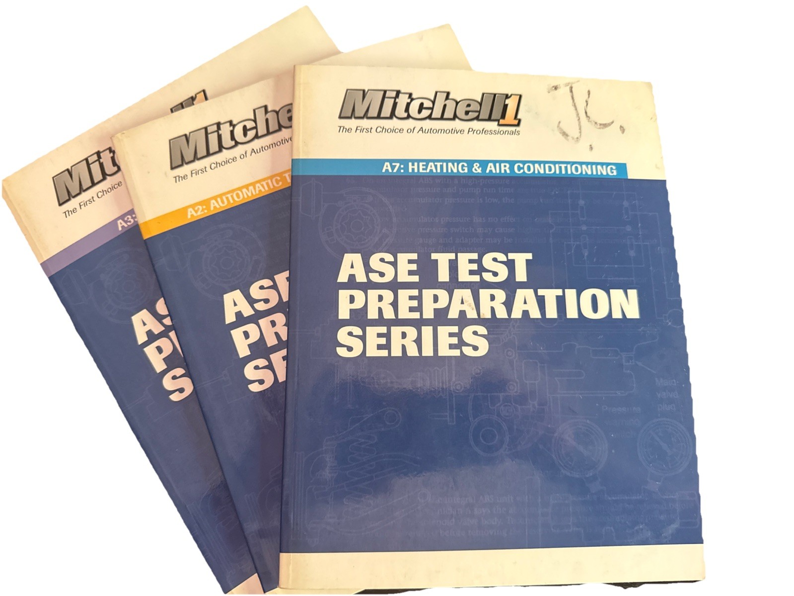 MITCHELL 1 ASE Test Preparation Series: A2, A3, A7,  PREOWNED