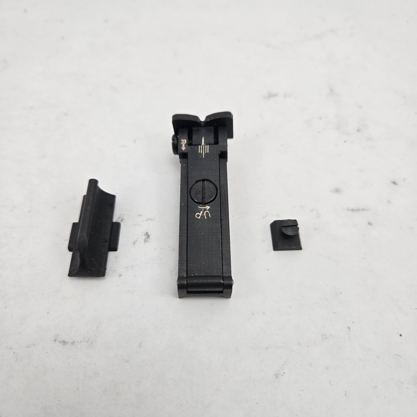 Used CVA Hawken Front Rear Sight Adjustable Octagon Barrel Black Powder Used CVA Hawken Front Rear Sight Adjustable Octagon Barrel Black Powder