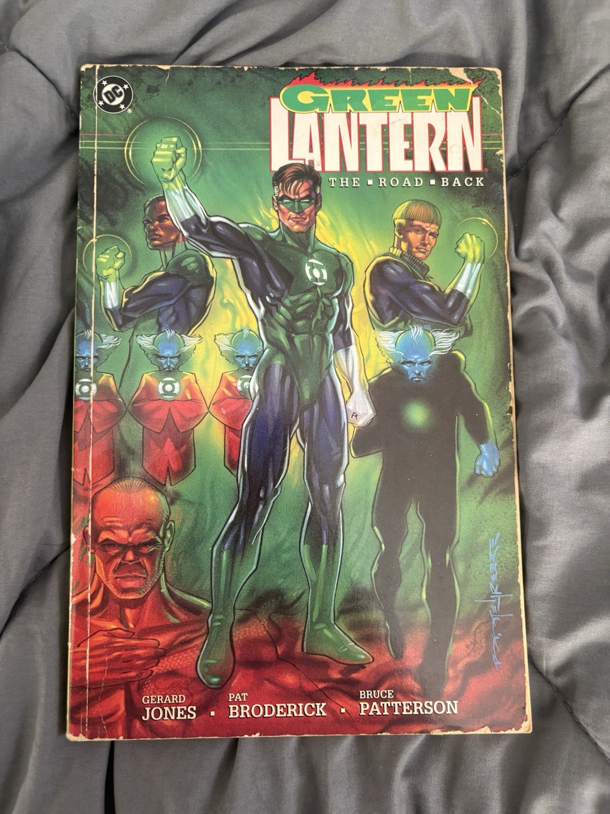 Green Lantern The Road Back Gerard Jones DC Comics 1992 Graphic Novel TPB