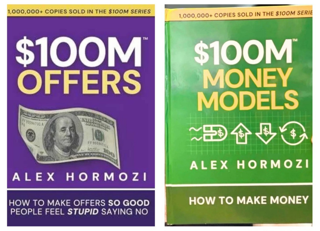 100M Dollar Money Models and $100M Offers(Vol.1) 2 Book set Fast Shipping..