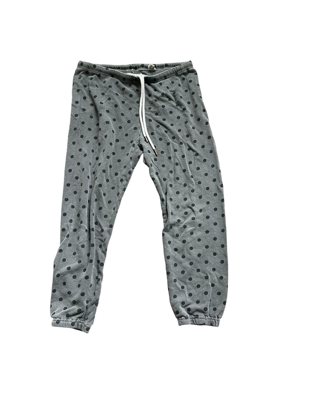 The Great. Womens Medium Pants Stadium Polka Dot Sweatpants Gray Joggers The Great. Womens Medium Pants Stadium Polka Dot Sweatpants Gray Joggers