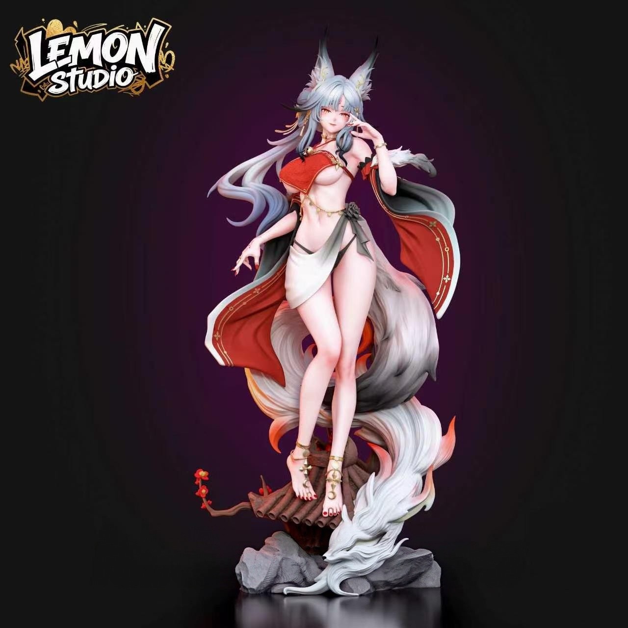 Lemon Studio Hsin Resin Figure Pre-order The Moon Fox​ Wuthering Waves 1/6 New
