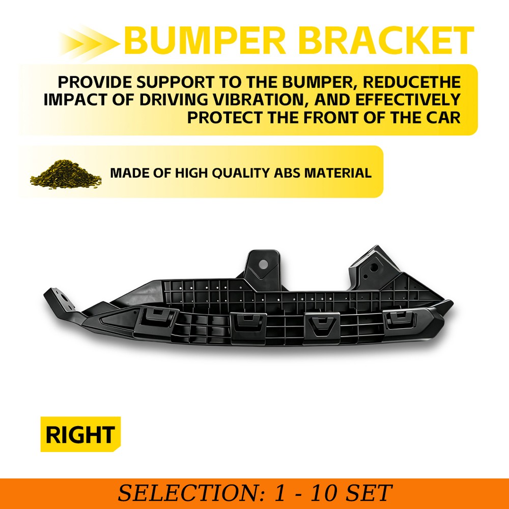 1-10X Front Right Bumper Bracket Upper Support Holder for Honda Pilot 2023-2025