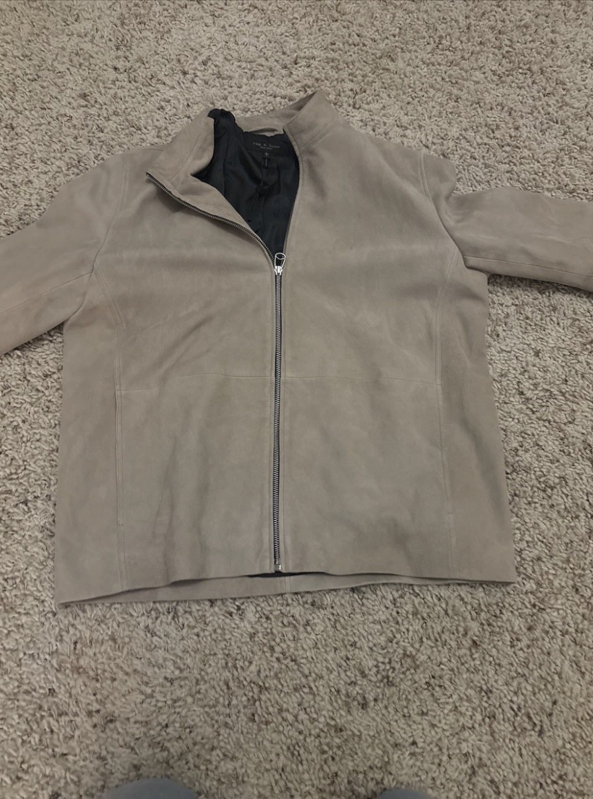 rag and bone suede jacket Men Original Price $1100 Brand New