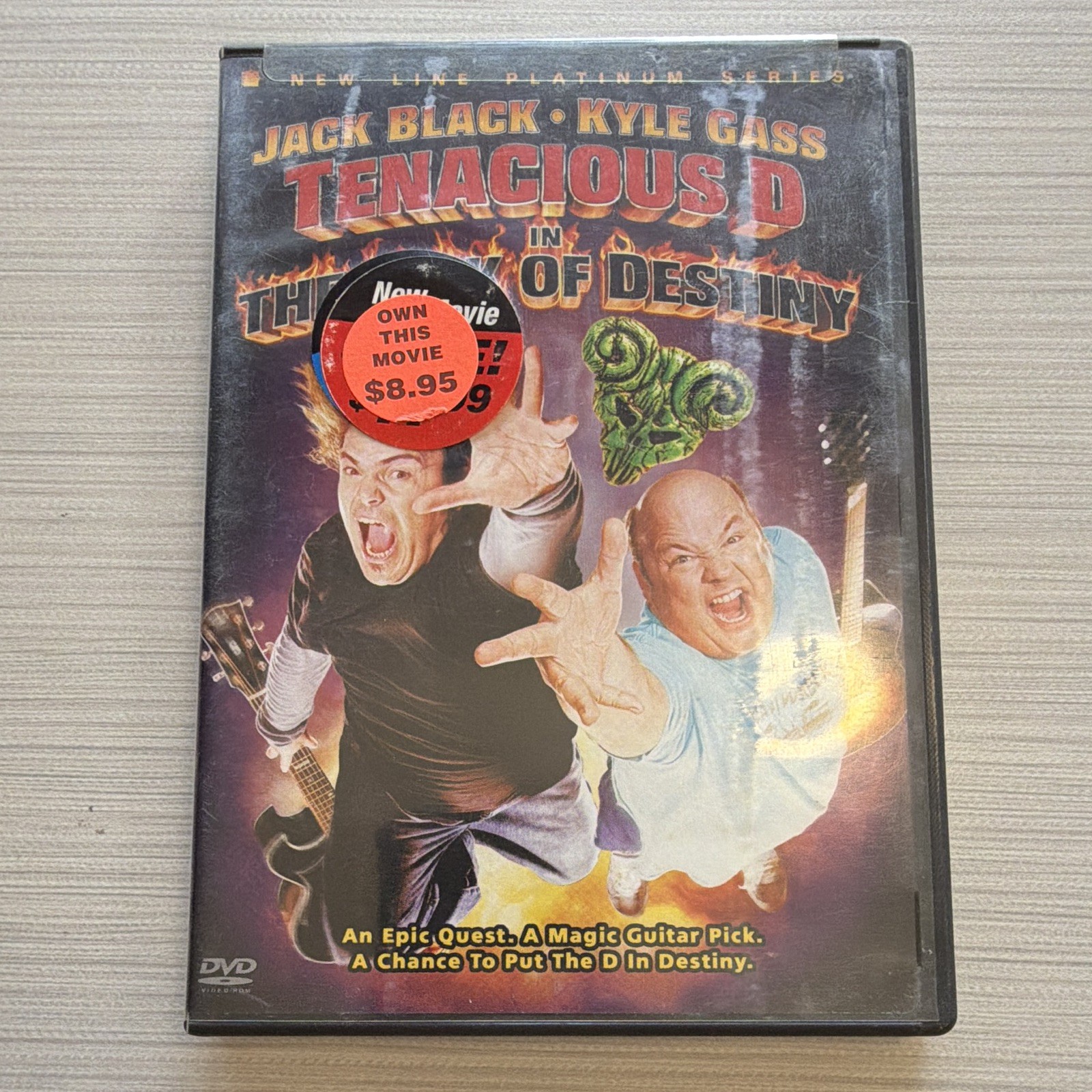 Tenacious D the Pick of Destiny DVD with Jack Black Tenacious D the Pick of Destiny DVD with Jack Black