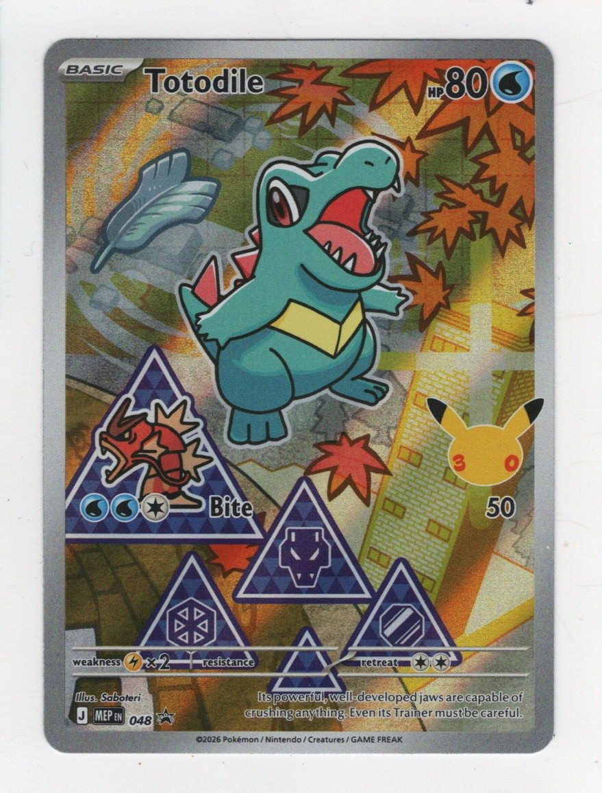 Totodile 048 Promo Holo NM