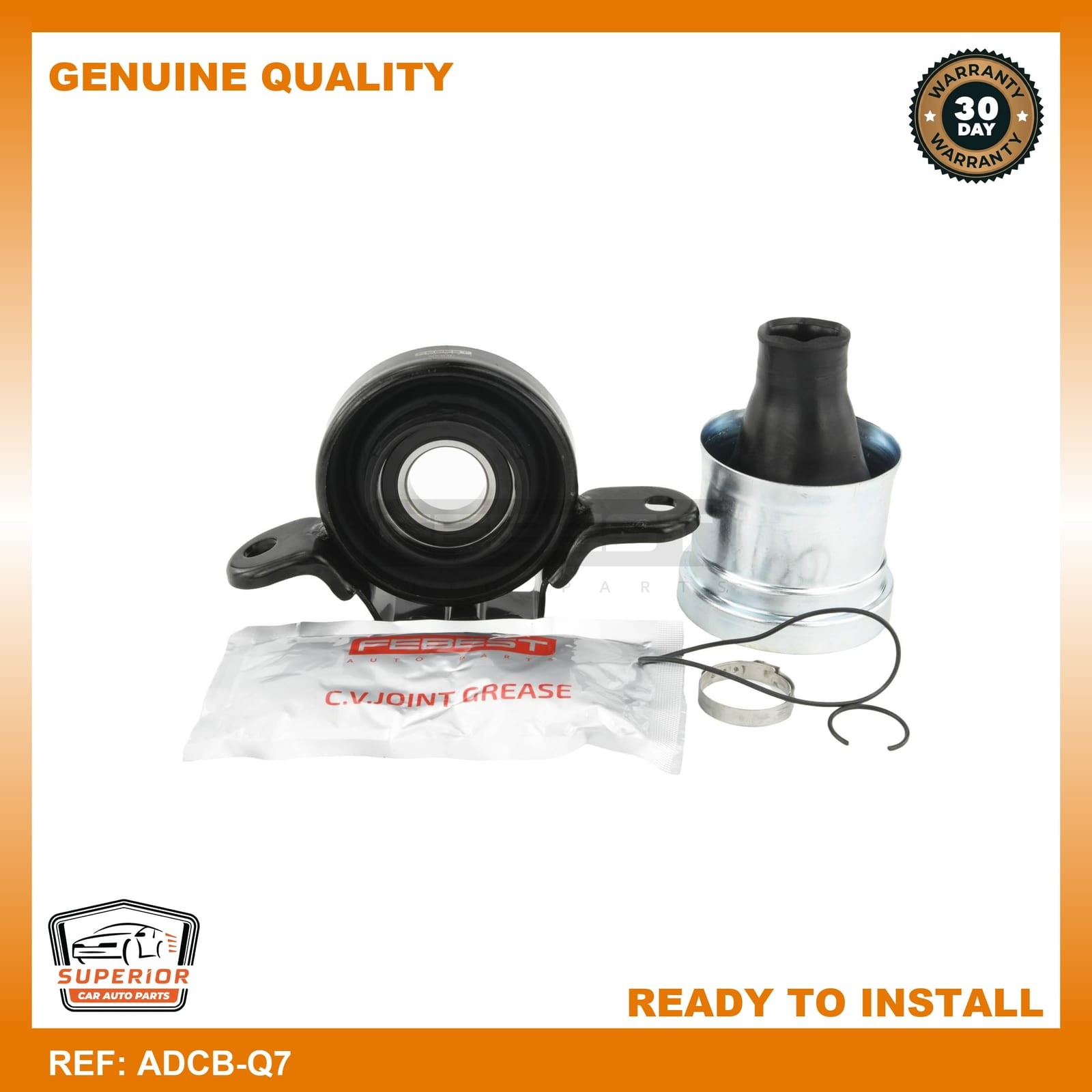 FEBEST 2007-2015 Audi Q7 Bearing Propshaft Centre Bearing ADCB-Q7 FEBEST 2007-2015 Audi Q7 Bearing Propshaft Centre Bearing ADCB-Q7
