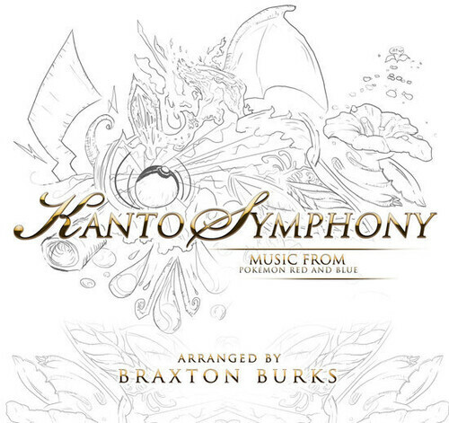 Braxton Burks - Kanto Symphony (Music from Pokémon Red & Blue) New Sealed CD Braxton Burks - Kanto Symphony (Music from Pokémon Red & Blue) New Sealed CD