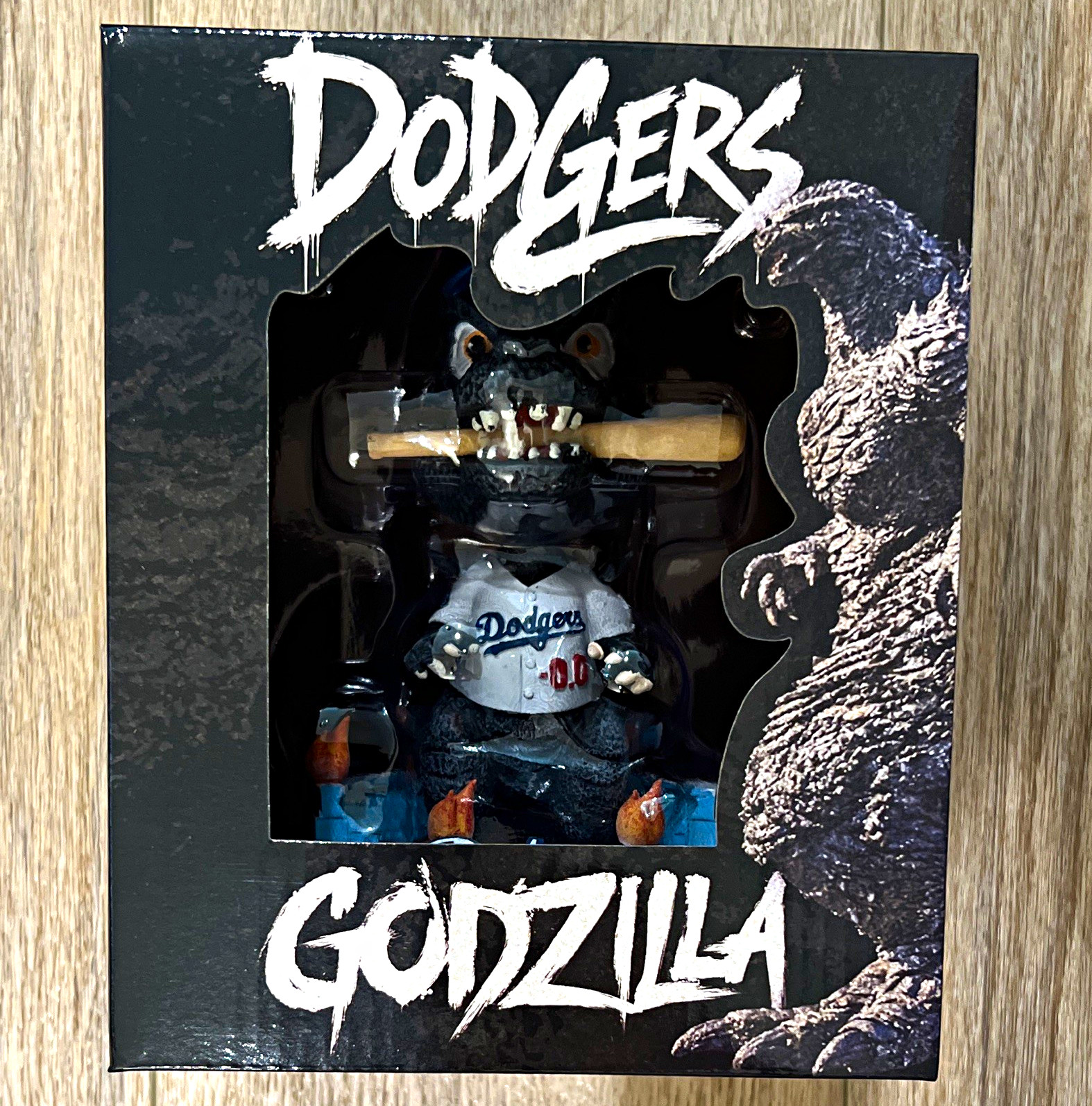 TOHO Dodgers x Godzilla Minus Zero 2024 Boxed Figure Collectible TOHO Dodgers x Godzilla Minus Zero 2024 Boxed Figure Collectible