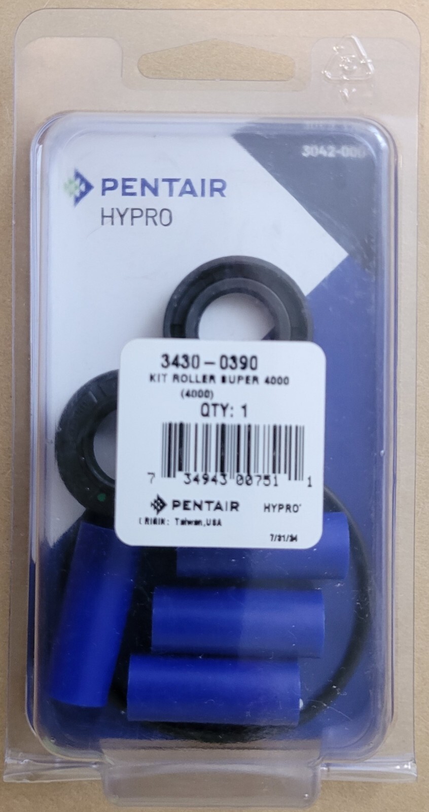 3430-0390 Hypro Pentair Rebuild Kit (SUPER 4000) ***NEW IN ORIGINAL PACKAGING*** 3430-0390 Hypro Pentair Rebuild Kit (SUPER 4000) ***NEW IN ORIGINAL PACKAGING***