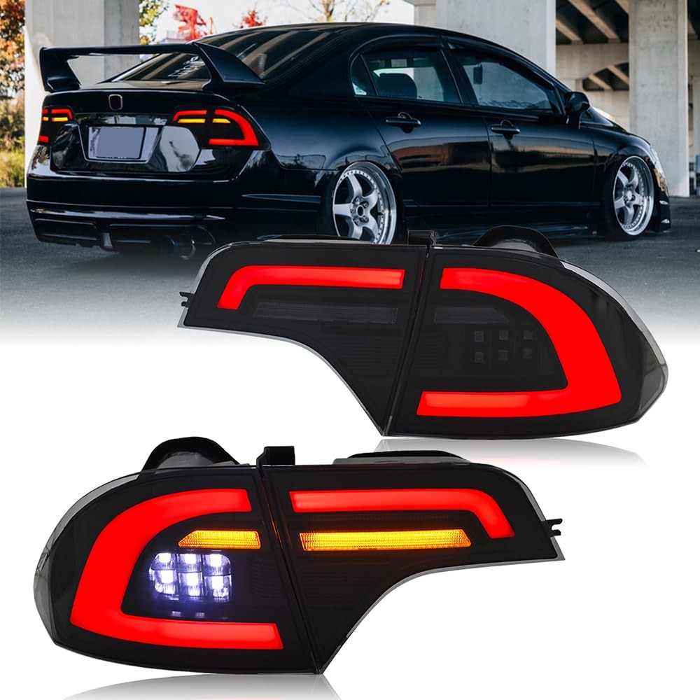 Accessories for 06-26 Honda Civic LED ail Ligh (16-21 1MC Hach)
