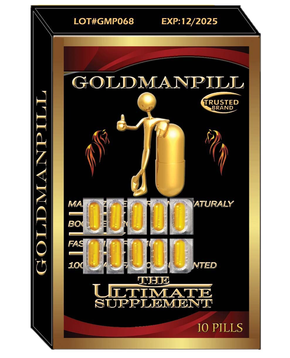 Natural Testosterone Booster -GOLDMANPILL, Improve Strength & Growth Natural Testosterone Booster -GOLDMANPILL, Improve Strength & Growth