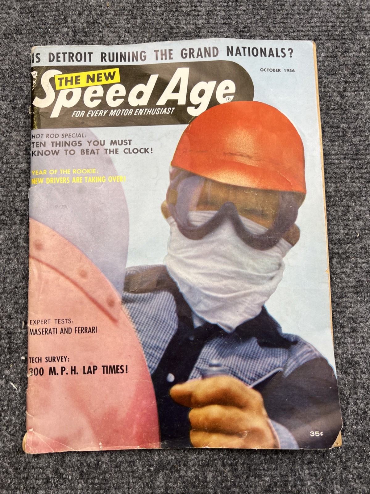 Vintage The New Speed Age Magazine October 1956 Vintage The New Speed Age Magazine October 1956