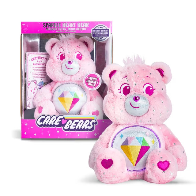 Care Bears Sparkle Heart Bear Collector Edition NEW 2026 Care Bears Sparkle Heart Bear Collector Edition NEW 2026