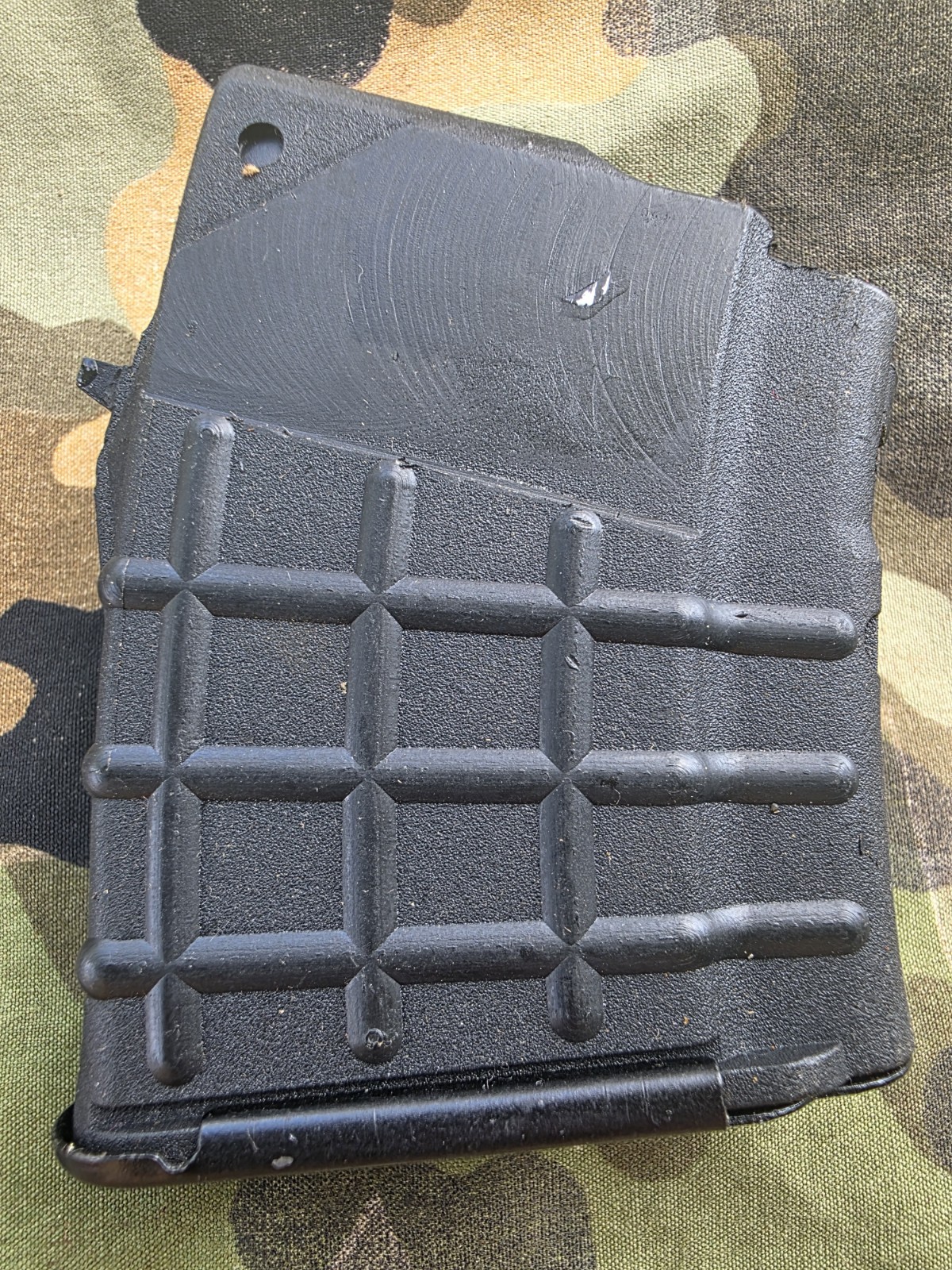 7.62 X 39 5 round Waffle MAGAZINE Black Factory hunting range sporting magazine 7.62 X 39 5 round Waffle MAGAZINE Black Factory hunting range sporting magazine