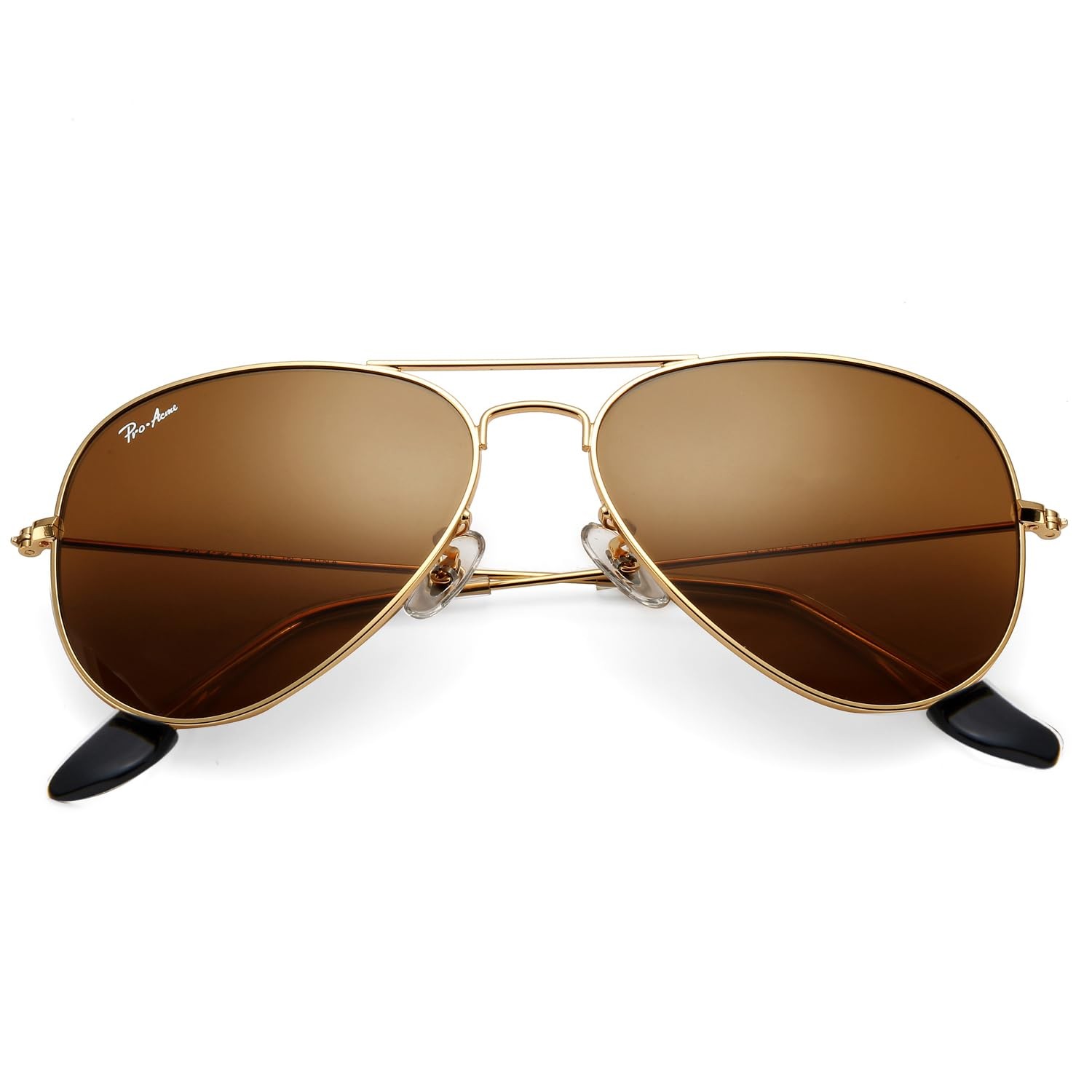 Pro Acme Classic Aviator Sunglasses for 58mm, A1 Brown/Glass/Non Polarized Pro Acme Classic Aviator Sunglasses for 58mm, A1 Brown/Glass/Non Polarized